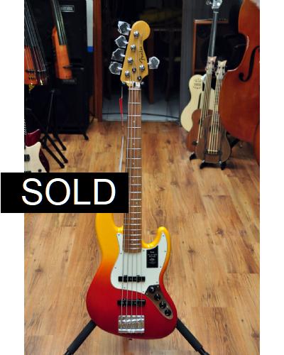 Fender Player Plus Active Jazz Bass V Tequila Sunrise